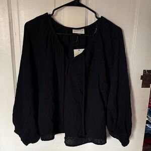 Target Universal Thread Women's Black Blouse